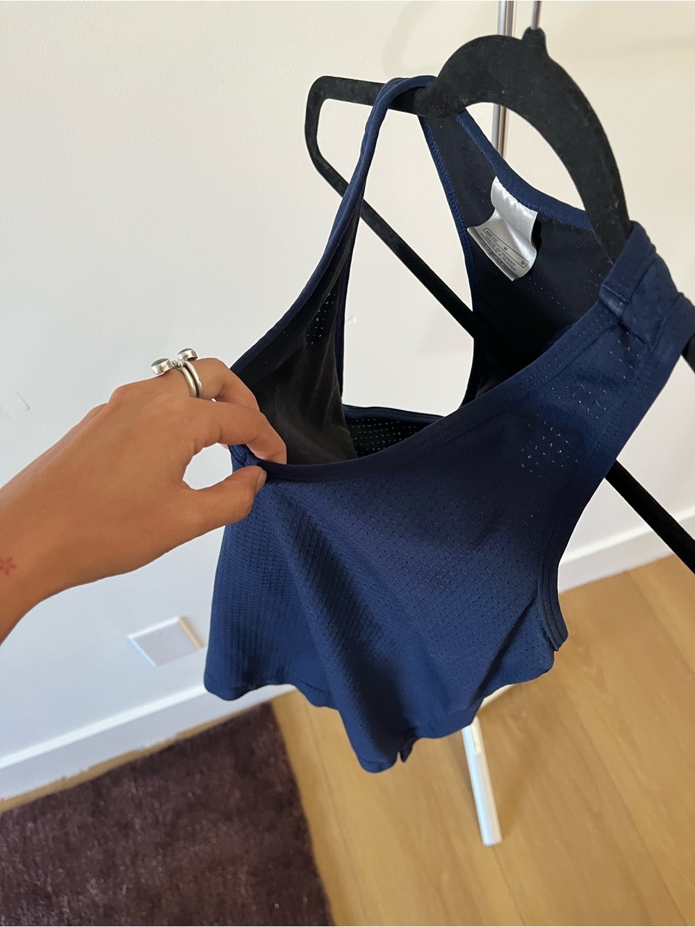 Nike Dark Blue Racerback Performance Tank - Picture 3 of 7